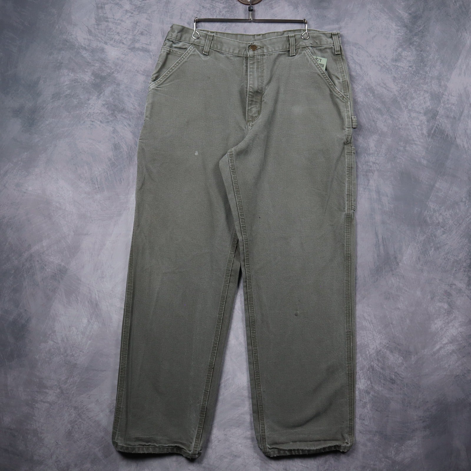00s Moss Green Carhartt Carpenter Work Pants 5239