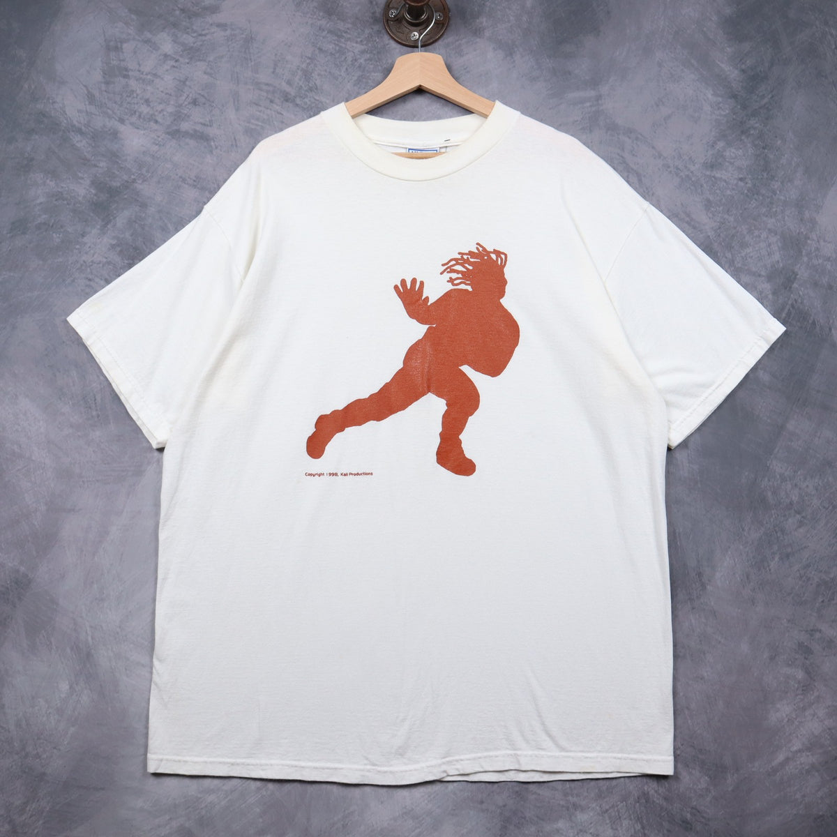 1998 White Kali Productions Silhouette Shirt 5807