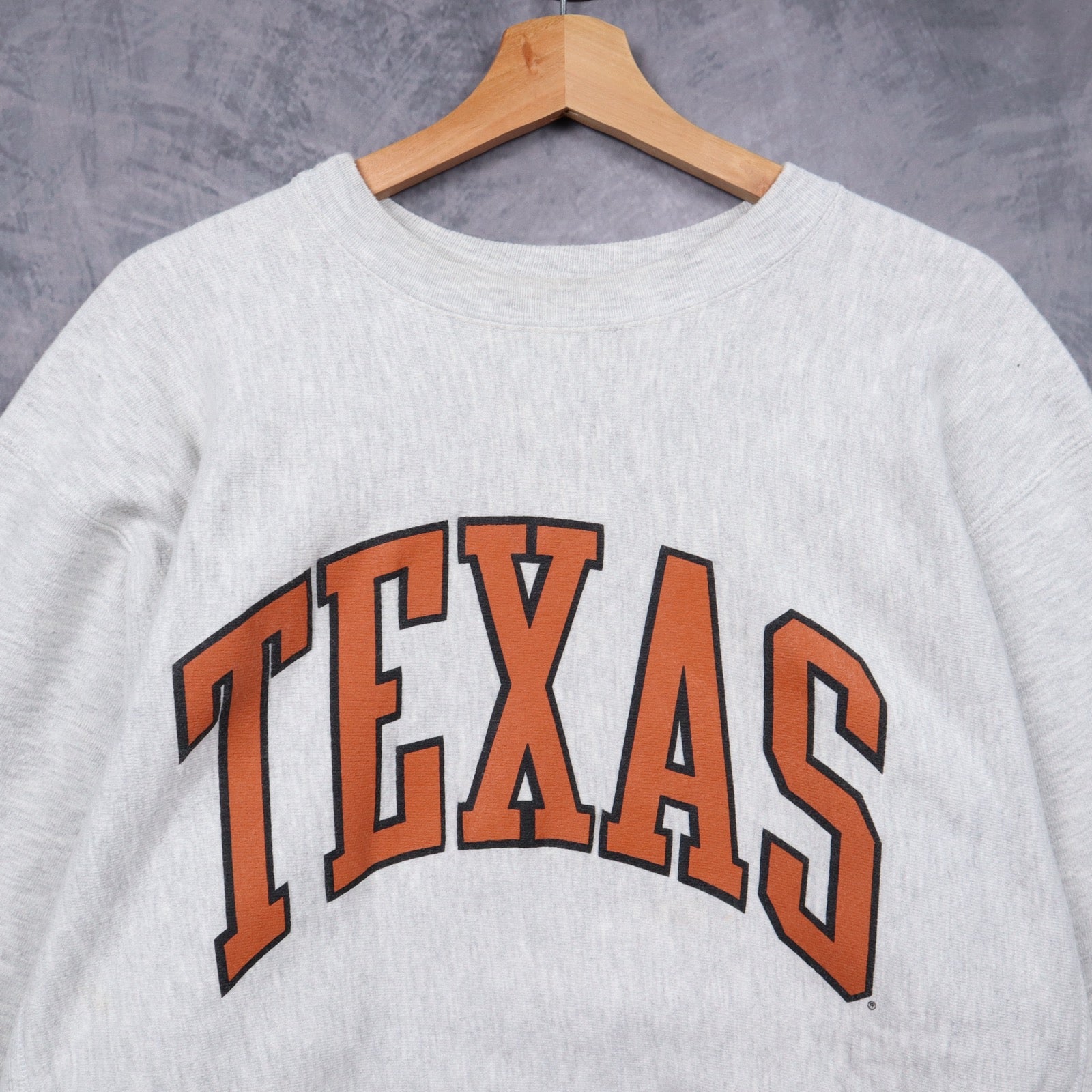 90s Grey Texas Longhorns Champion Reverse Weave Crewneck Sweatshirt 5704