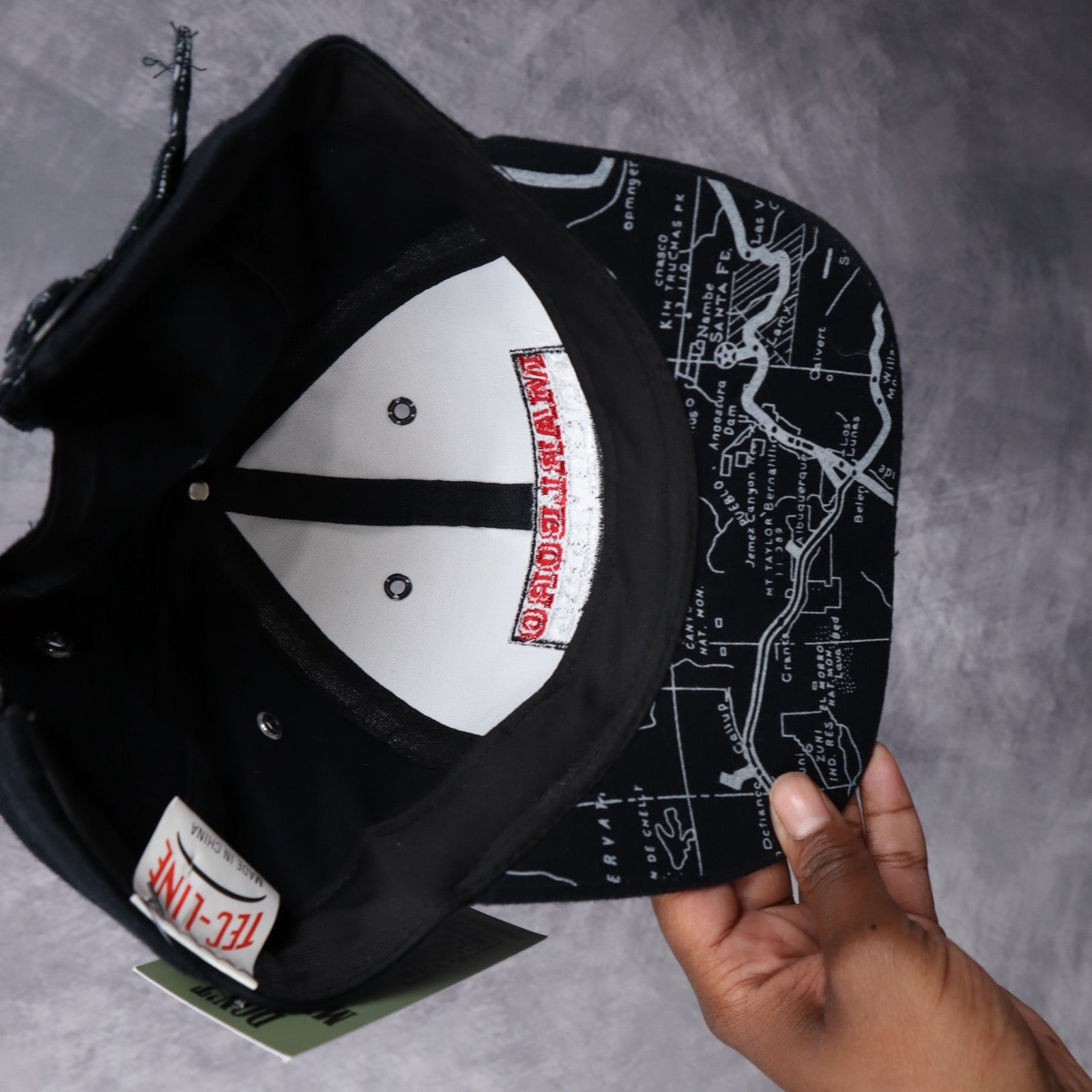 90s Black Marlboro Unlimited Snapback Hat 5516