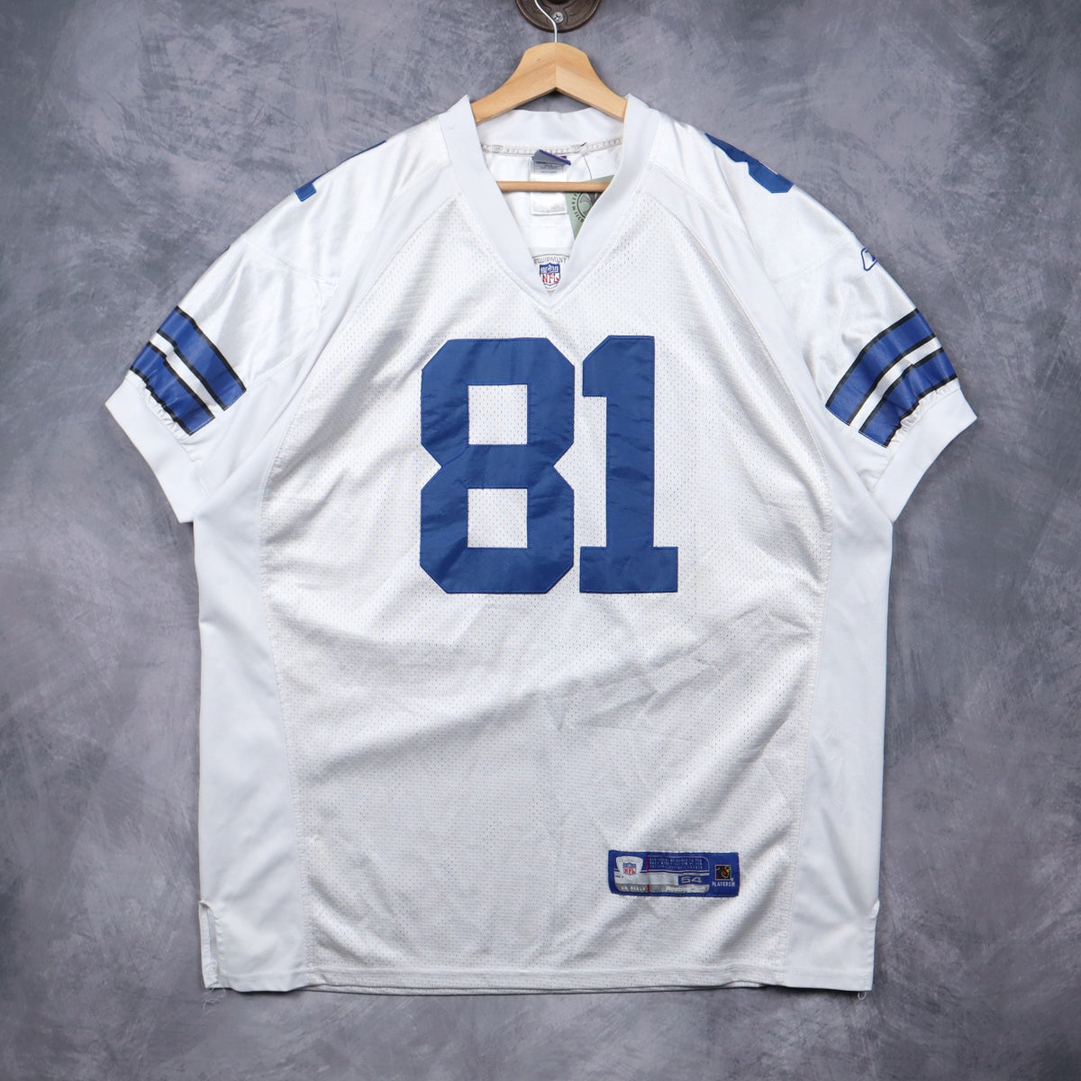 00s White Dallas Cowboys Terrell Owens Reebok NFL Jersey 6672