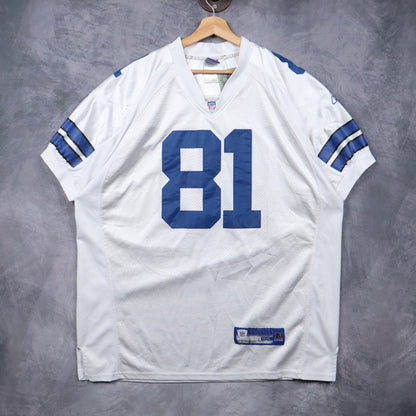00s White Dallas Cowboys Terrell Owens Reebok NFL Jersey 6672