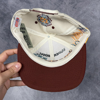 1996 Cream Dallas Cowboys Super Bowl XXX Champions Snapback Hat 6878