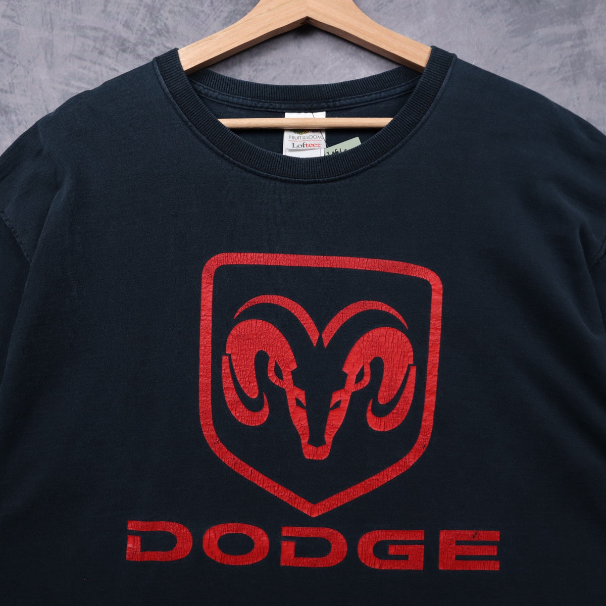 90s Black Dodge Ram Logo Shirt 7247