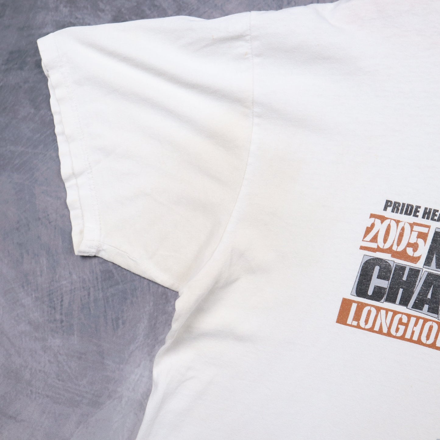 2005 White Texas Longhorns National Champions Rose Bowl Nike Shirt 5752