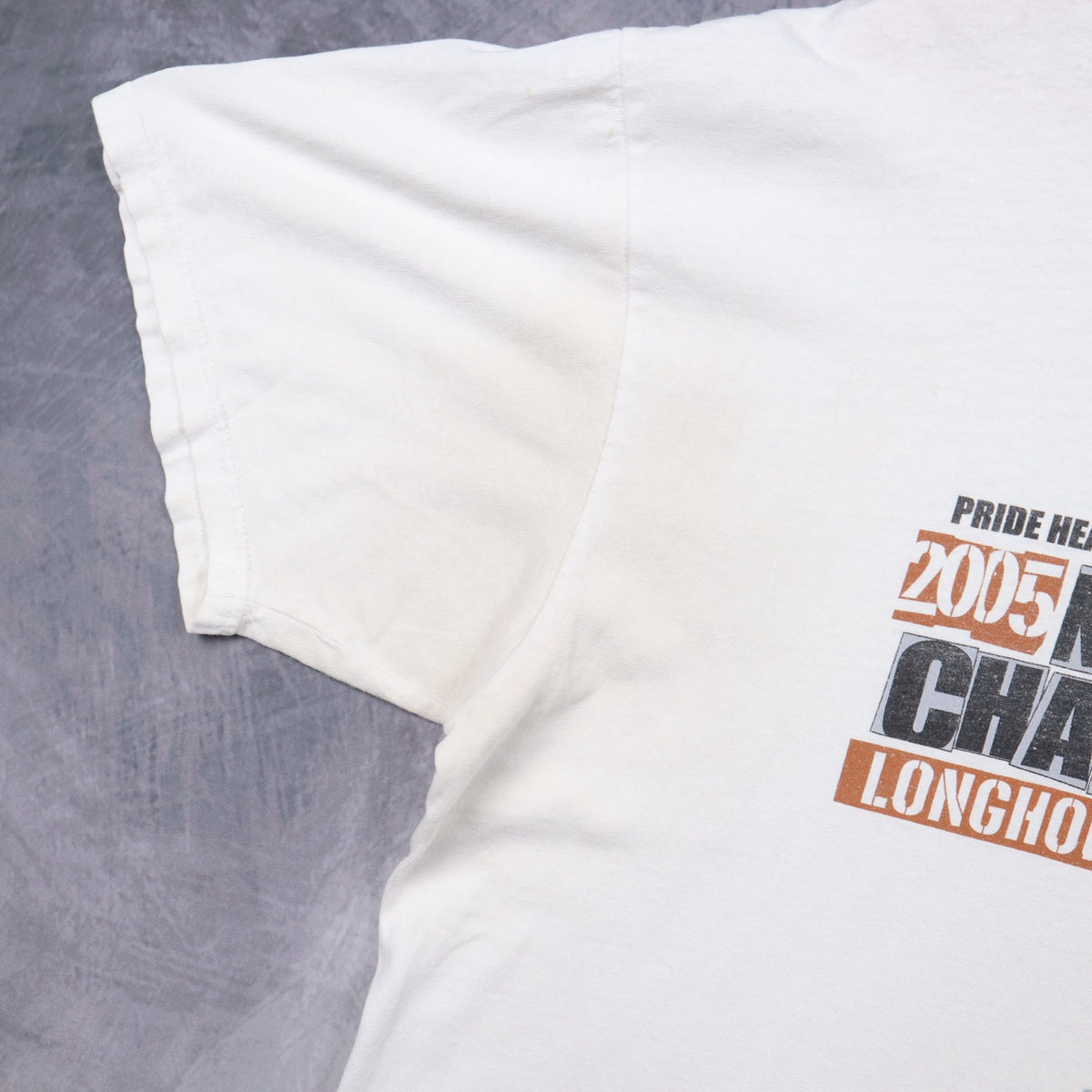 2005 White Texas Longhorns National Champions Rose Bowl Nike Shirt 5752