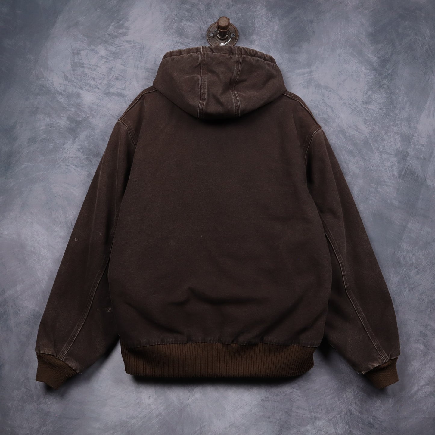 00s Mocha Brown Carhartt Active Hooded Jacket 4802