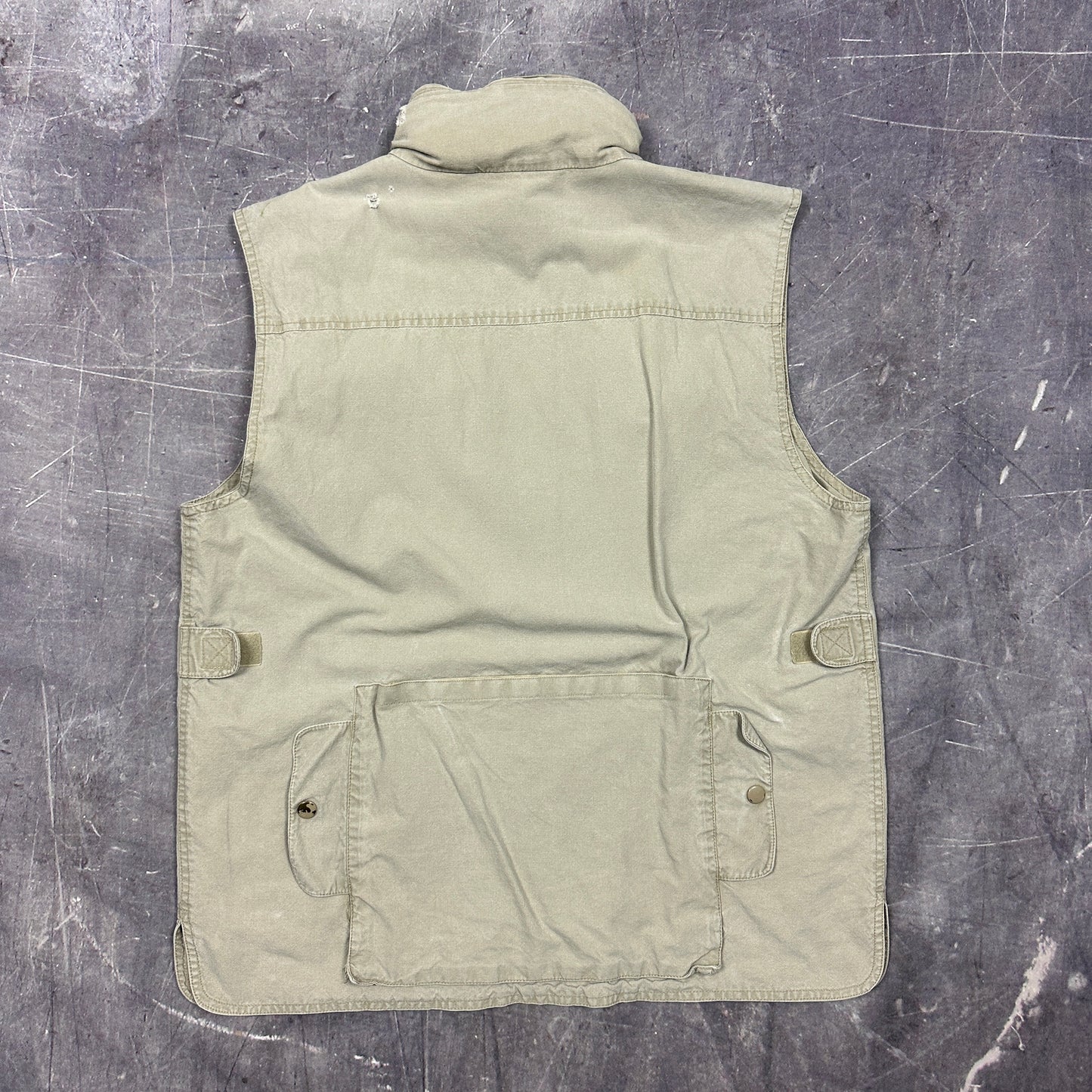 90s Tan Brown Banana Republic Hunting Vest LT82