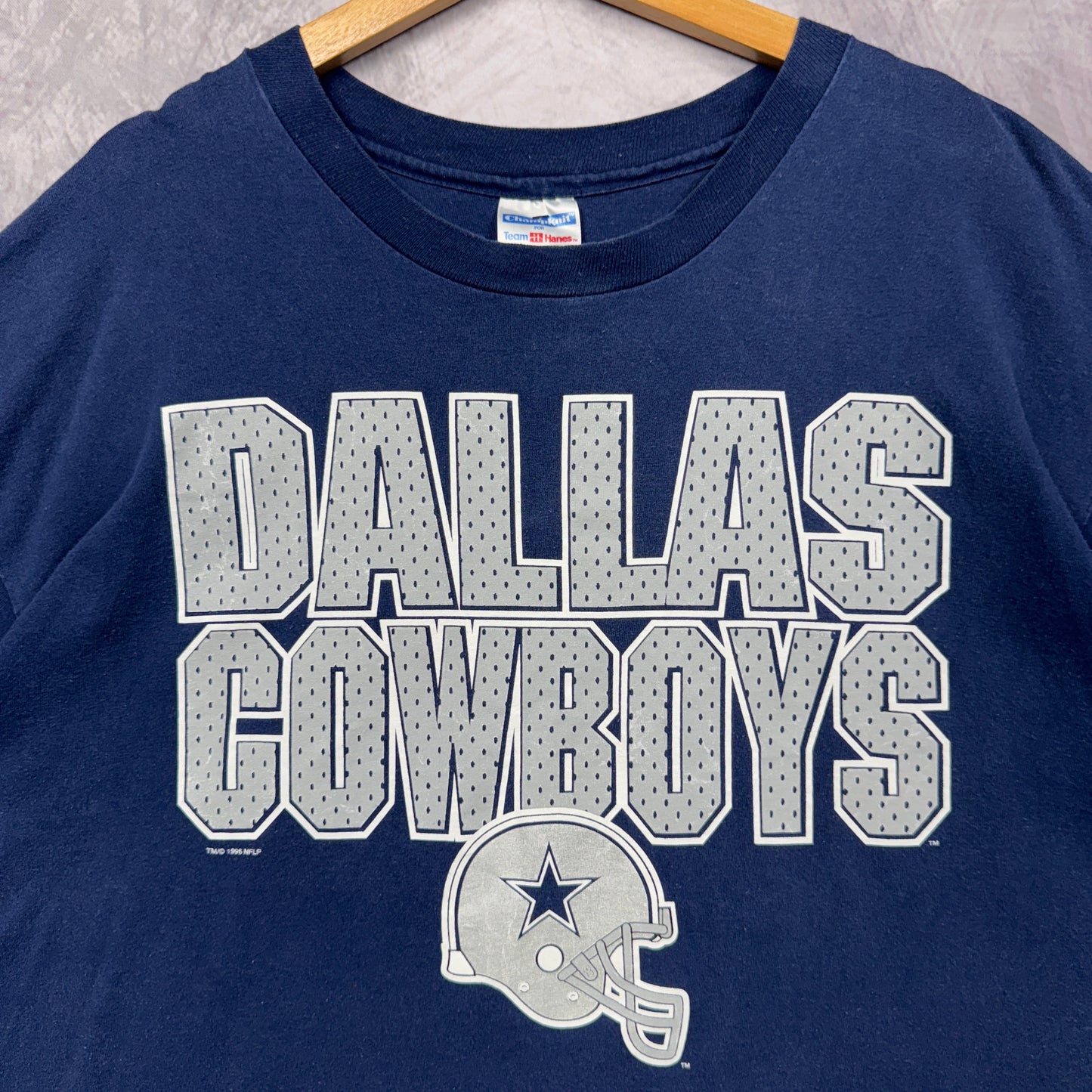 1996 Blue Dallas Cowboys Shirt 4170