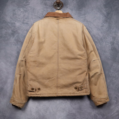 90s Tan Carhartt Cropped Arctic Work Jacket 4808