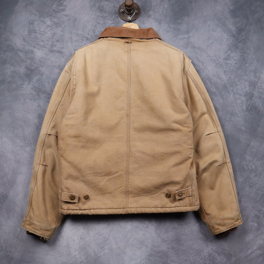 90s Tan Carhartt Cropped Arctic Work Jacket 4808