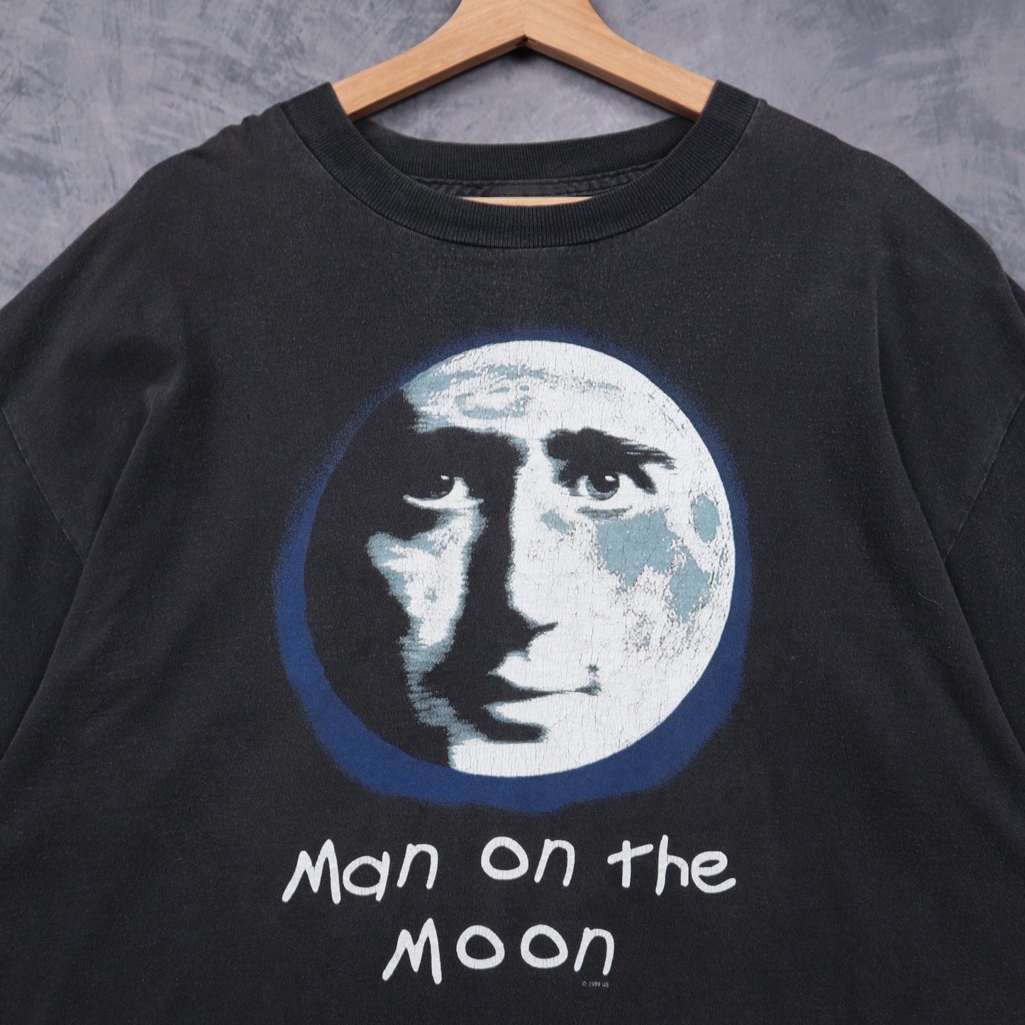 1999 Black Man On The Moon Movie Promo Shirt 4943