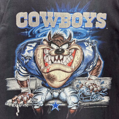 1997 Black Dallas Cowboys Taz Shirt 4186