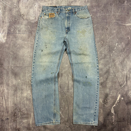 90s Light Wash Levi's 505 Jeans 32x31 B52