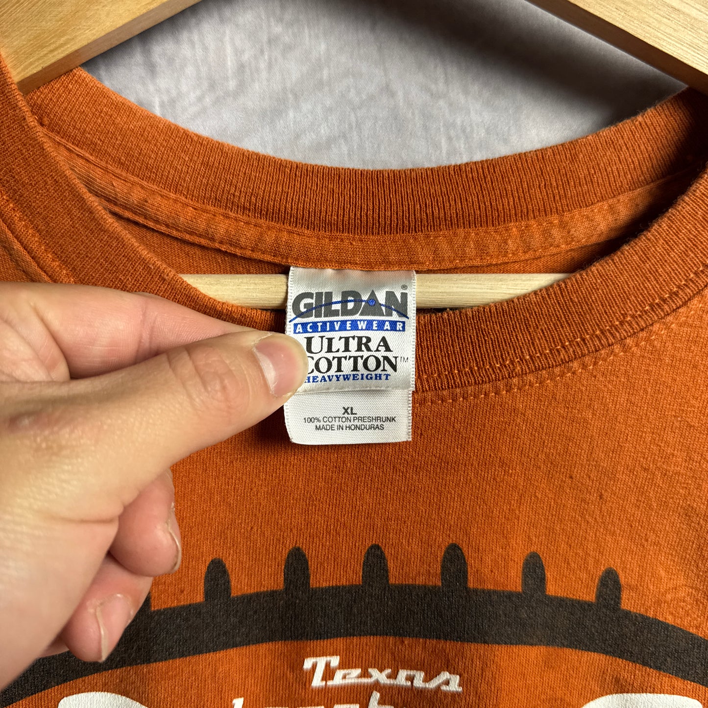 2006 Orange Texas Longhorns Rose Bowl Shirt 4481