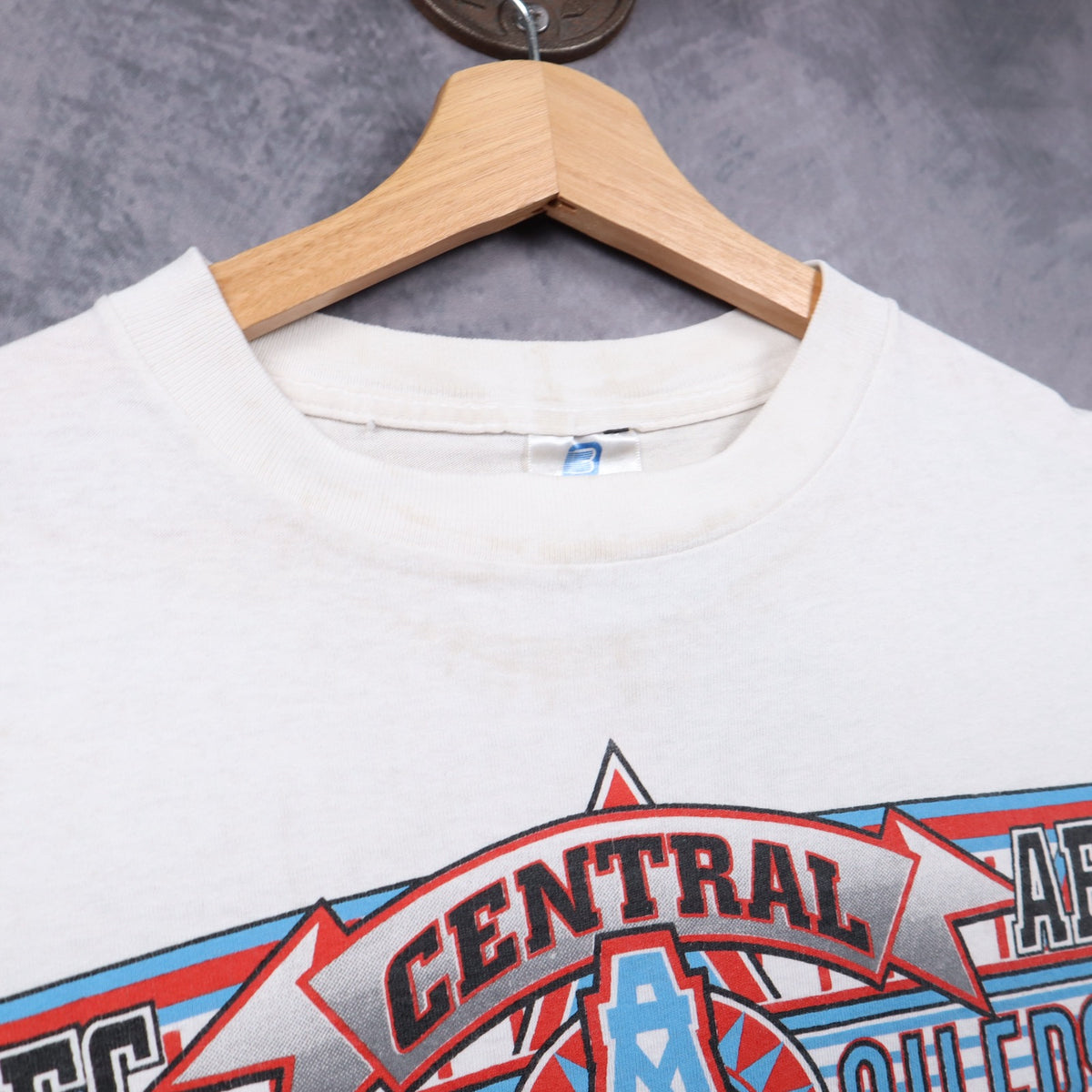 1993 White Houston Oilers AFC Central Division Champions Shirt 6634
