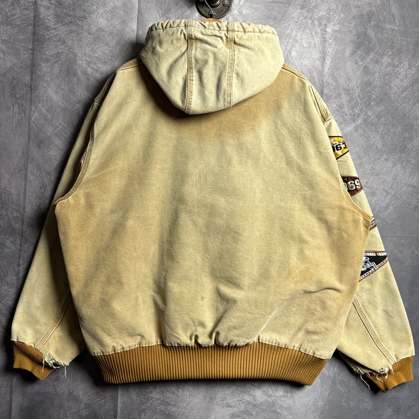 00s Tan Brown Texas Longhorns Carhartt Active Jacket 4449