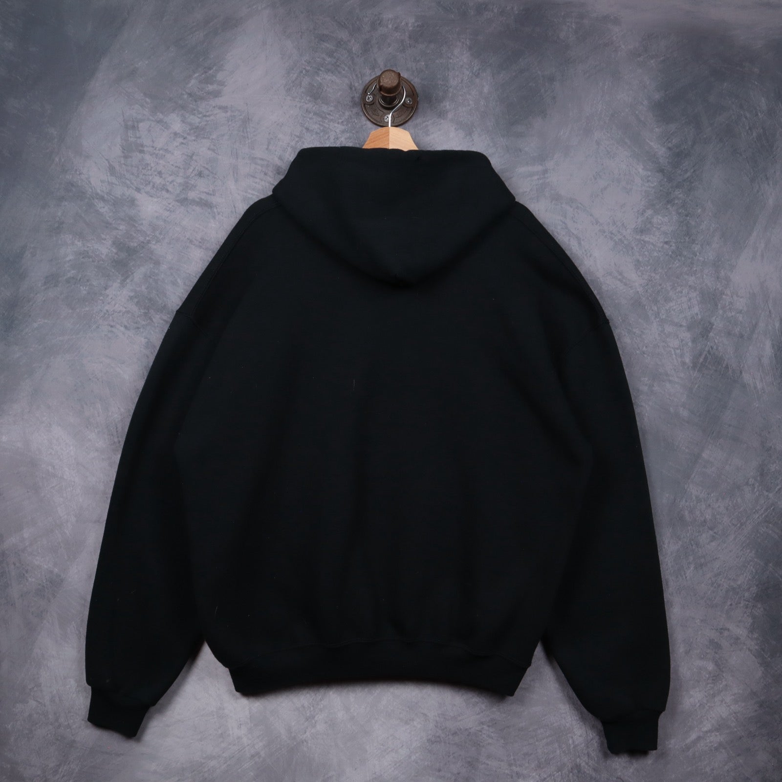 00s Black Texas Longhorns Russell Athletic Hoodie 5627