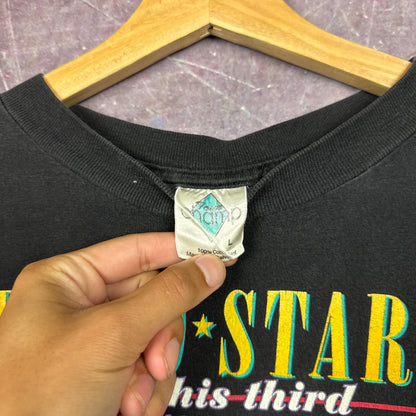 1995 Black Ringo Starr And His Third All Starr Band World Tour Graphic Shirt L 2960