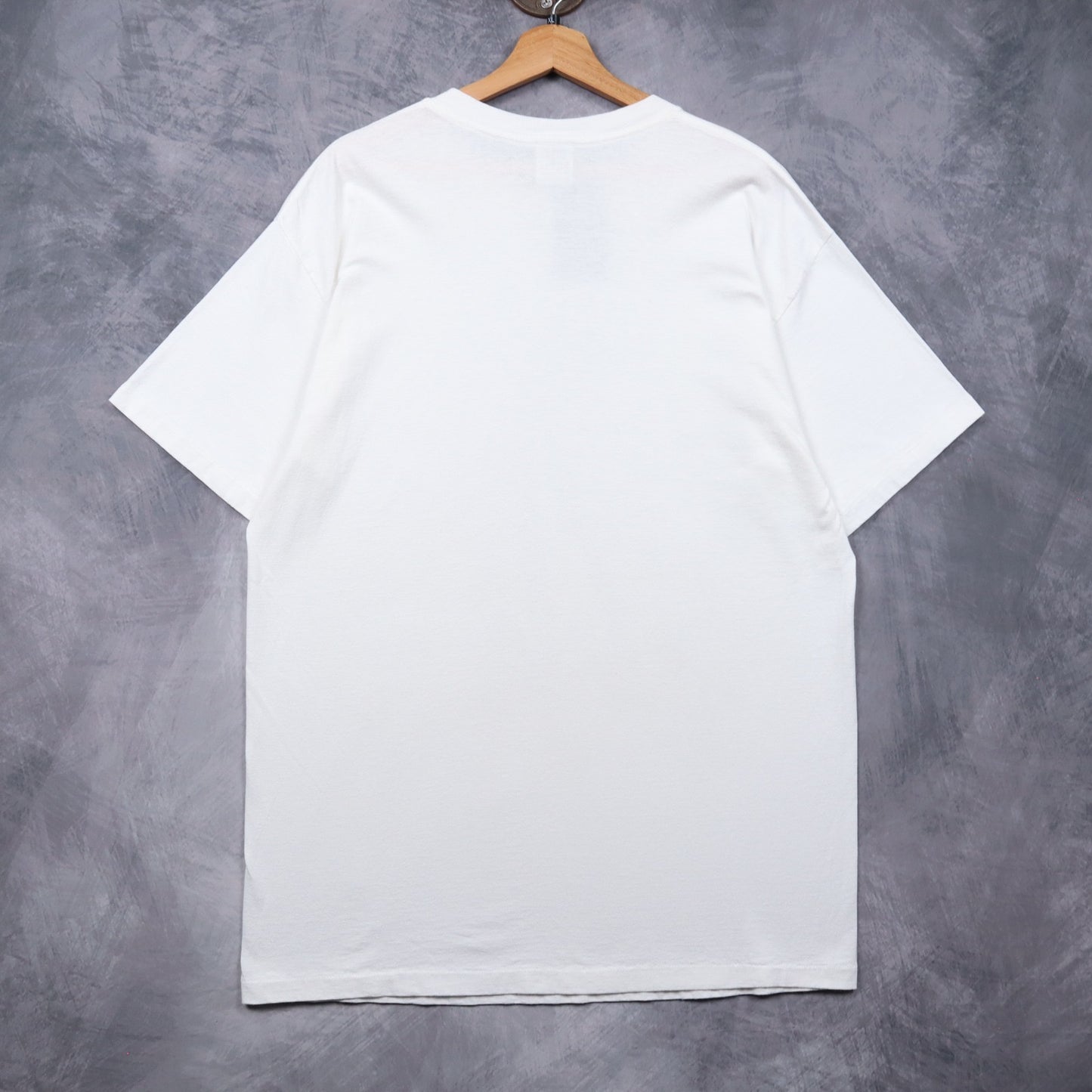 90s White Blondie Band Photo Shirt 4952