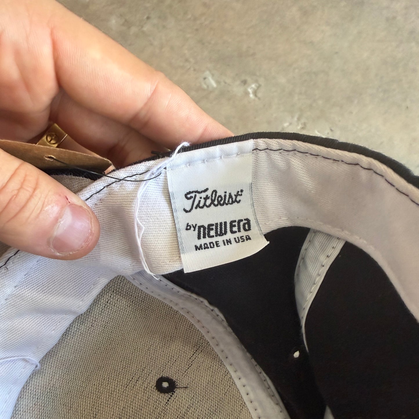 90s Black Titleist Texas Longhorns Hat 5802