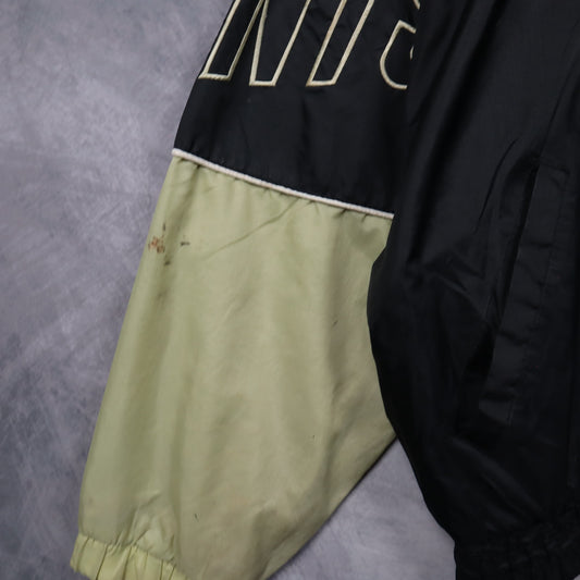 90s Black New Orleans Saints Starter Windbreaker 6526