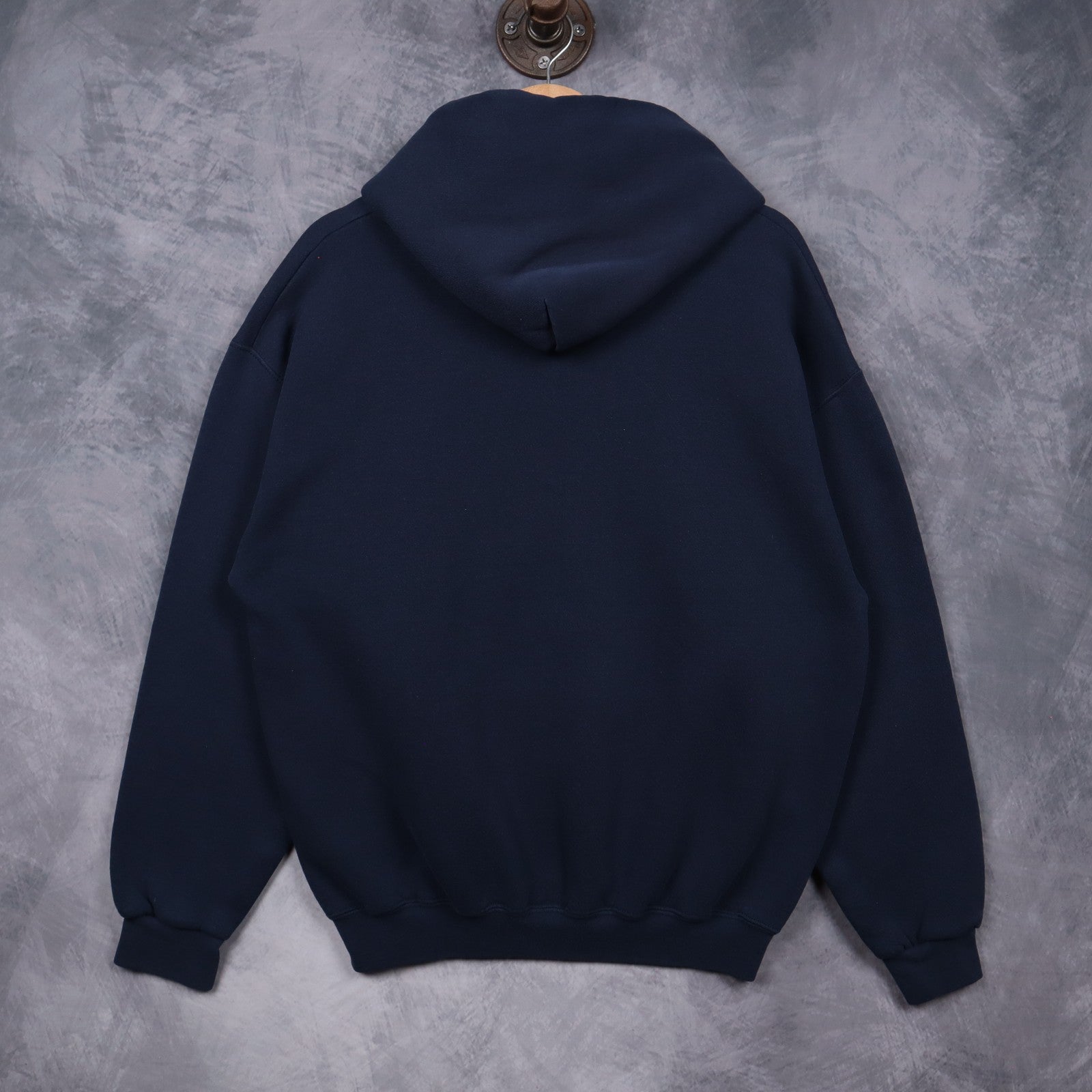 90s Navy Blue Texas Hoodie 5660