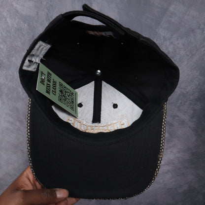 1999 Black Houston Aeros Turner Cup Champions CCM Snapback Hat 5567
