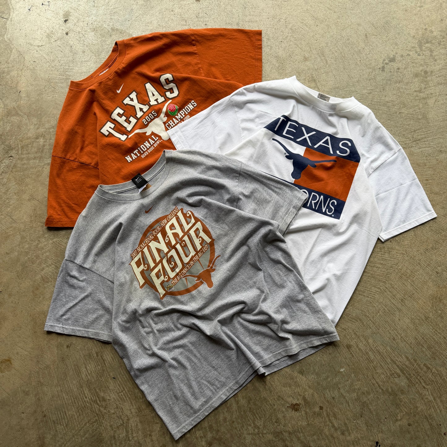 Vintage Texas Longhorns Shirt Mystery Bundle (3 Pieces)