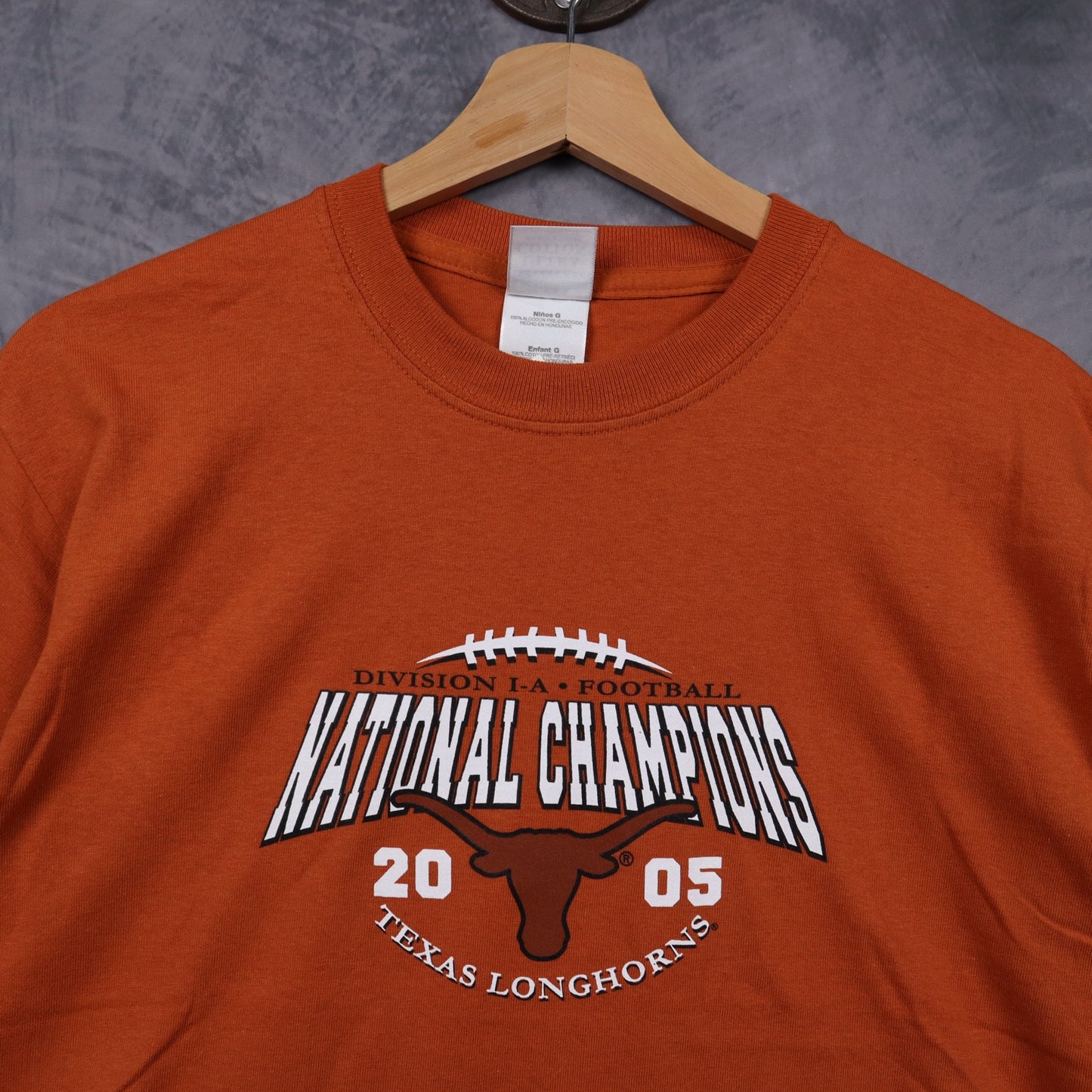 2005 Orange Texas Longhorns National Champions Shirt 5956