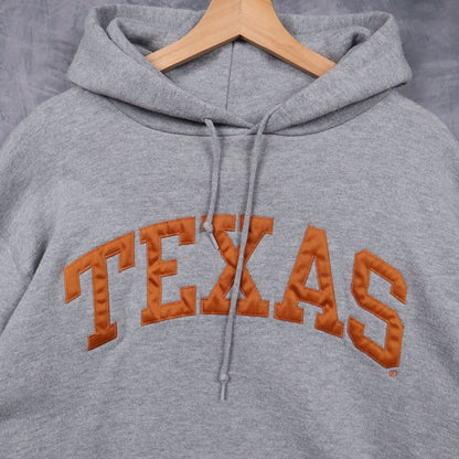00s Grey Texas Russell Athletic Hoodie 5664
