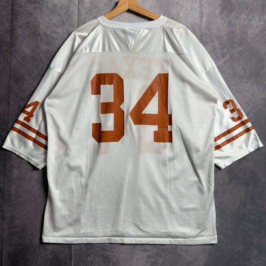 90s White Texas Longhorns Ricky Williams #34 Jersey 4610
