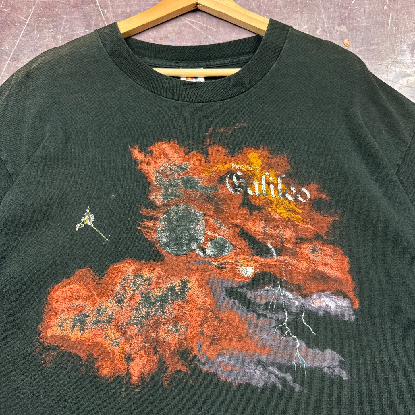 90s Black Galileo Shirt 3652