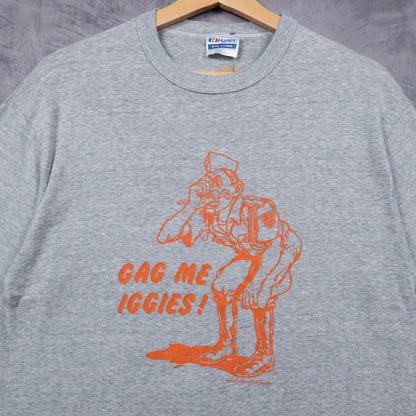 80s Grey Gag Me Iggies Shirt 5835