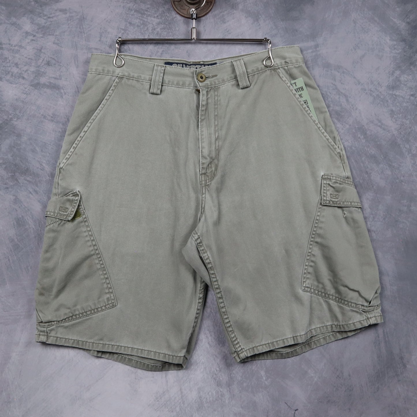 90s Green Levi's Silvertab Cargo Shorts 5184