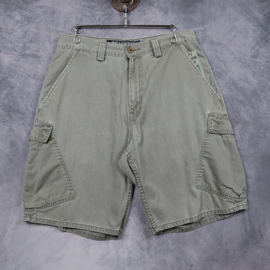 90s Green Levi's Silvertab Cargo Shorts 5184
