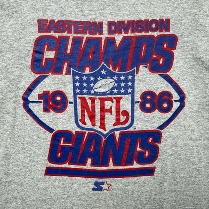 1986 Grey New York Giants Shirt 4196