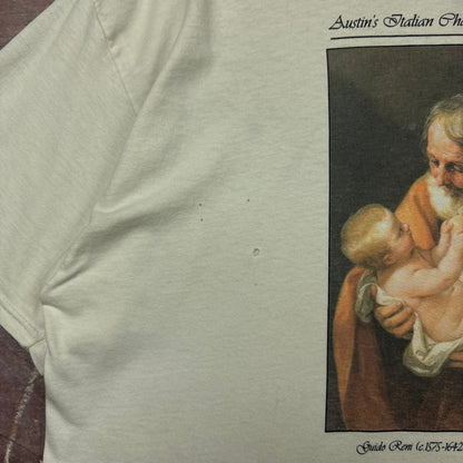 2004 White Austin Italian Chalk Art Festival Tee 3829