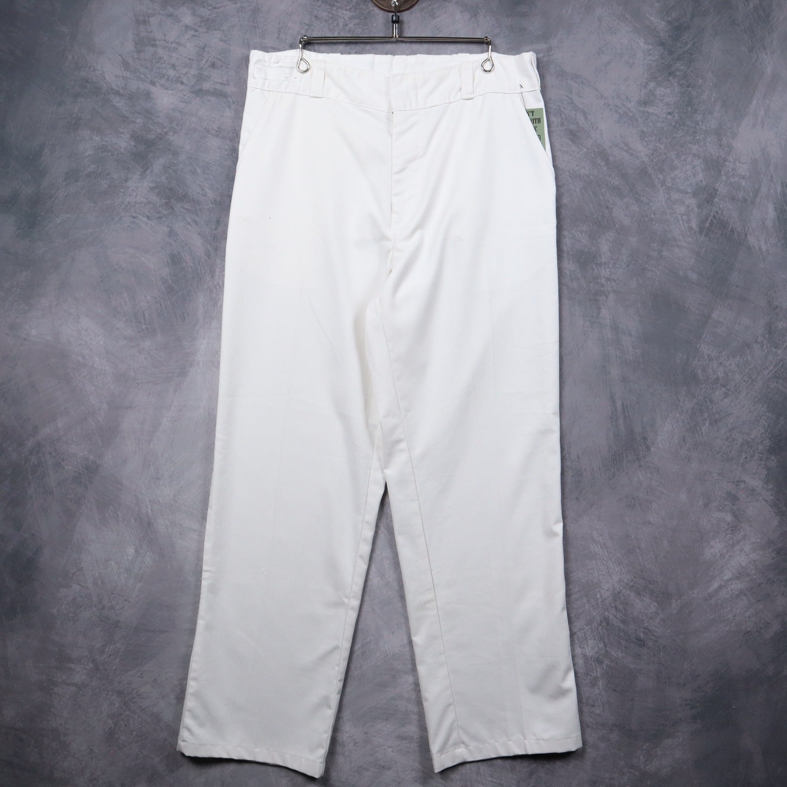 80s White Military Work Pants 5221