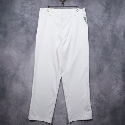 80s White Military Work Pants 5221