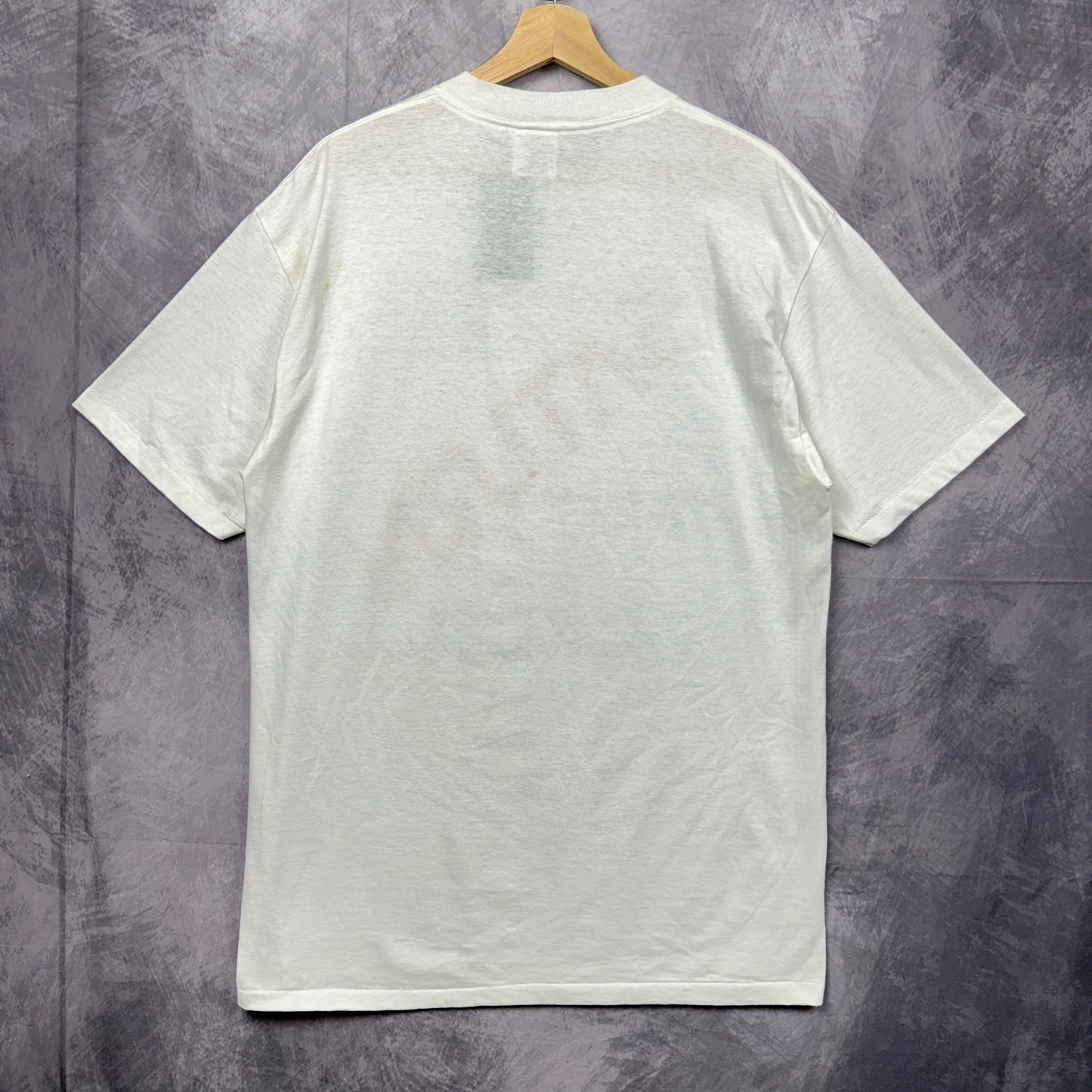 90s White Saturn Shirt 3902