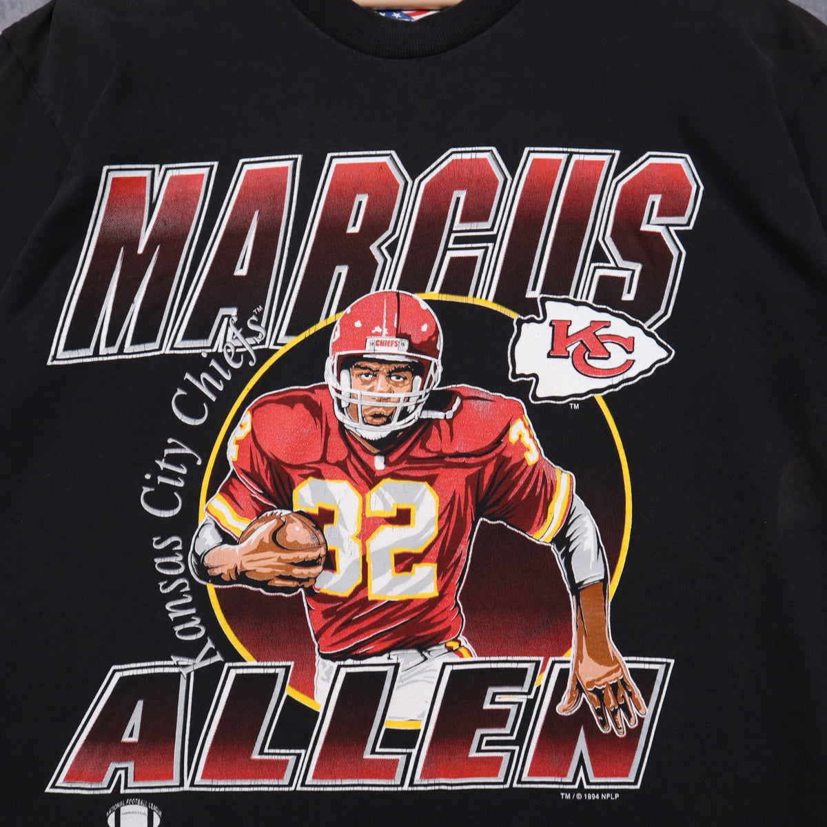 1994 Black Marcus Allen Kansas City Chiefs Shirt 6761