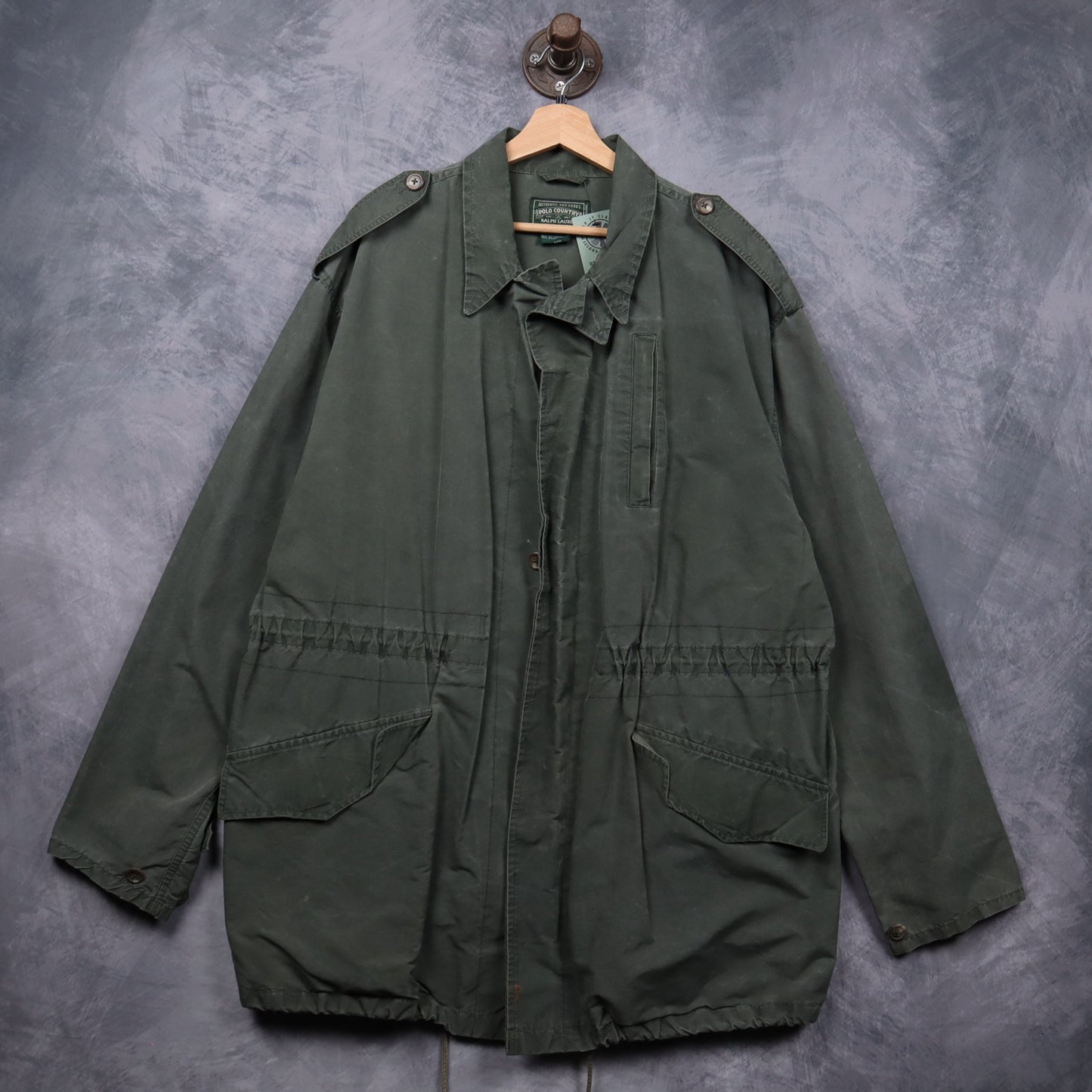 90s Olive Green Polo Country Ralph Lauren Field Jacket 5484