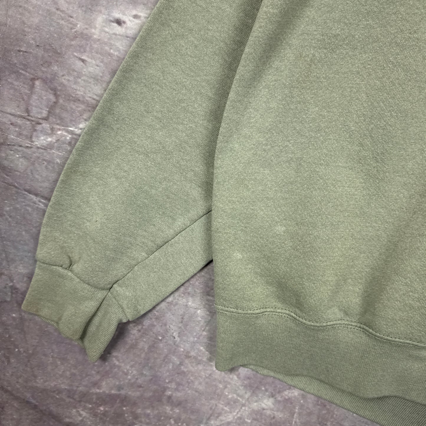 90s Olive Green Harley Davidson Sweatshirt 3089