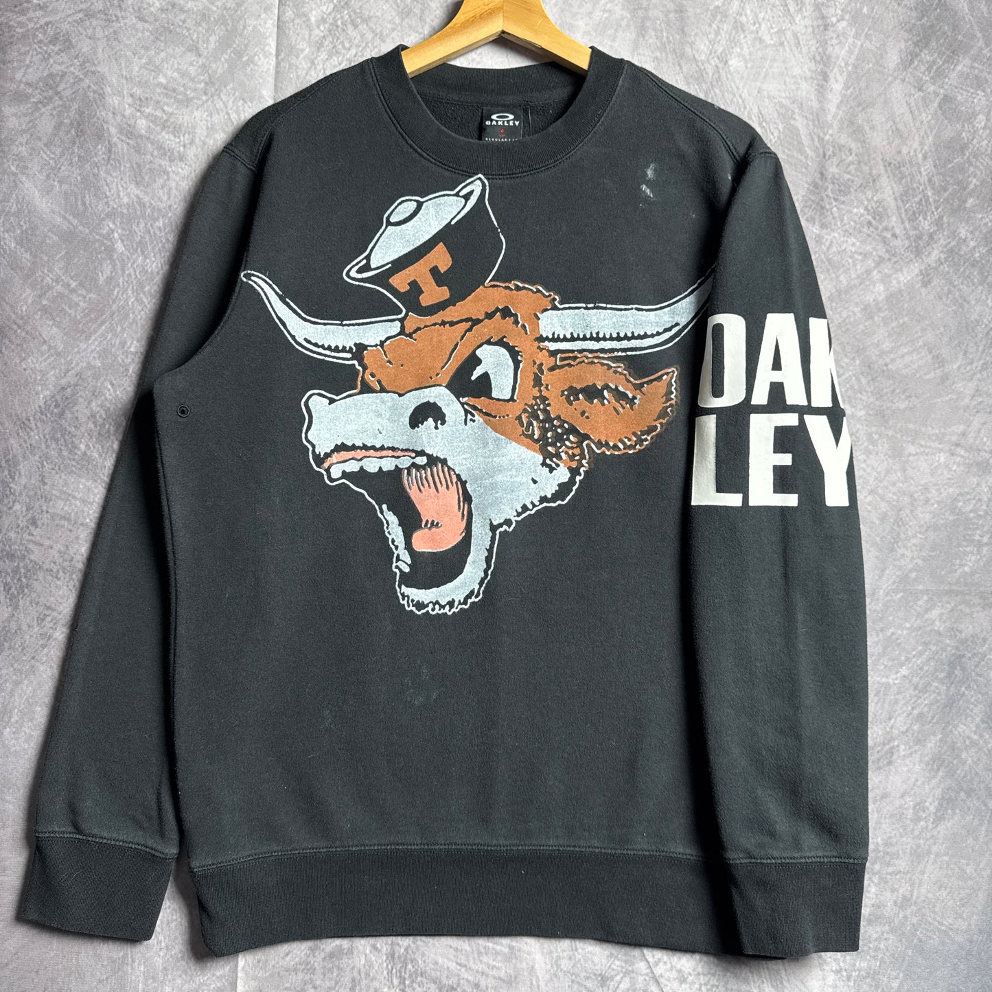 Black Don’t Mess With Classic Texas Longhorns Crewneck Sweatshirt 4399