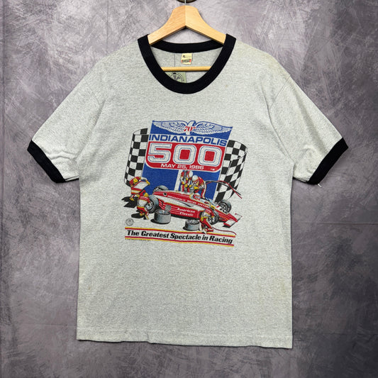 1986 Grey Indianapolis 500 Shirt 3879