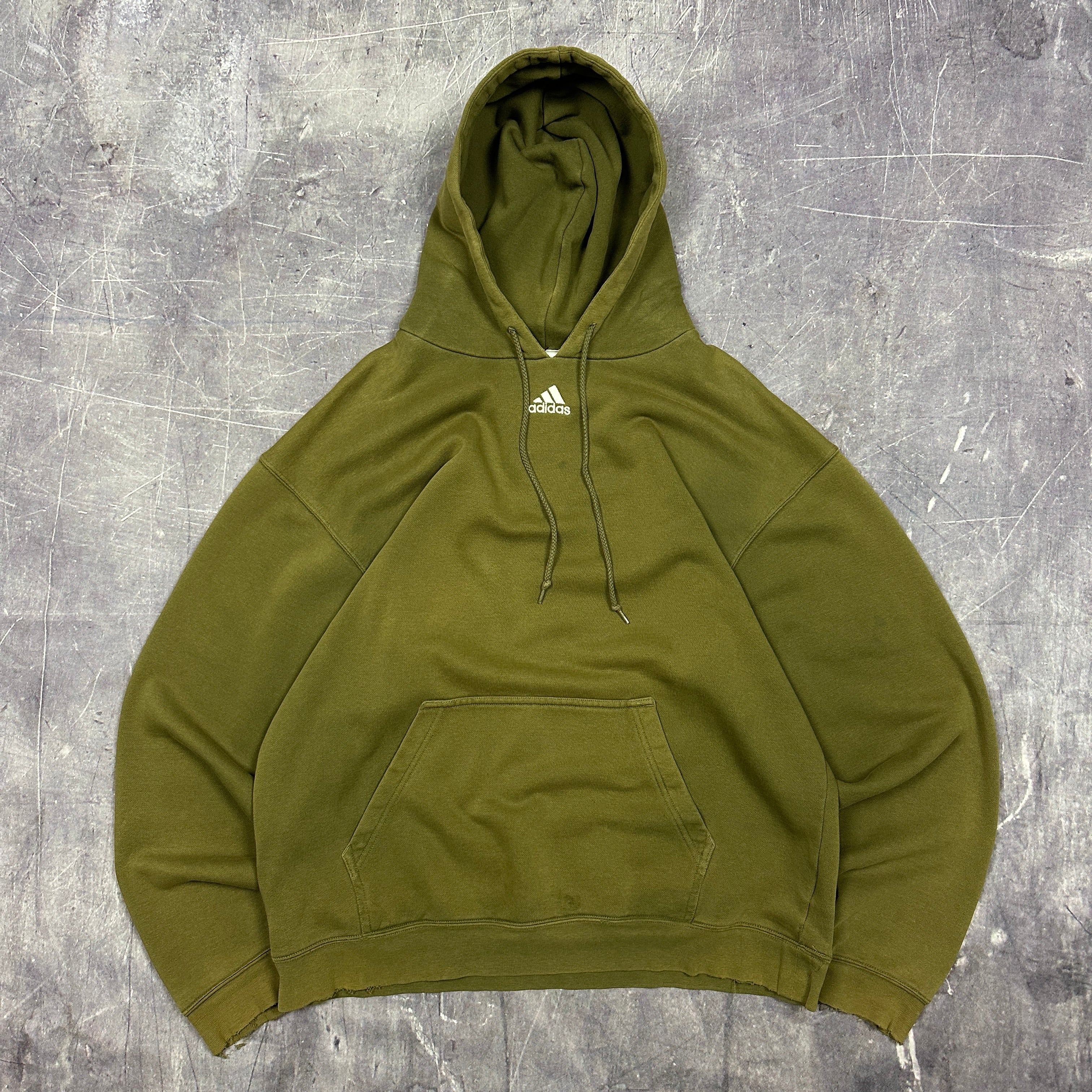 Adidas middle logo hoodie sale