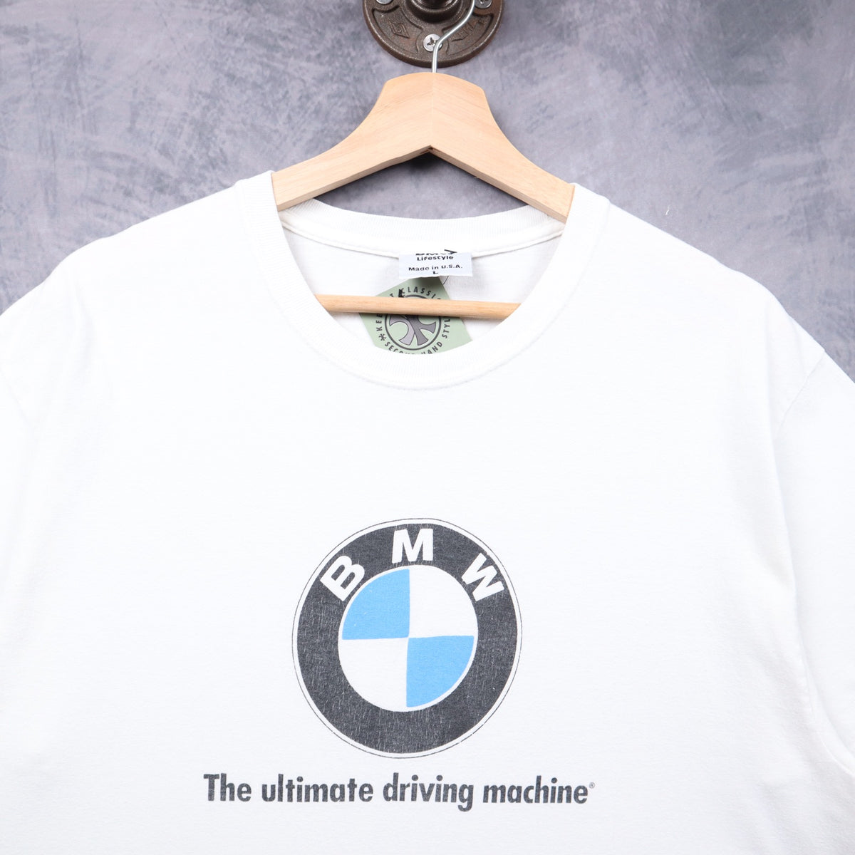 00s White BMW Ultimate Driving Machine Shirt 7298