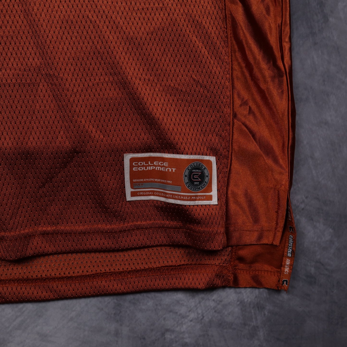 00s Burnt Orange Texas Longhorns #34 Colosseum Jersey 5883