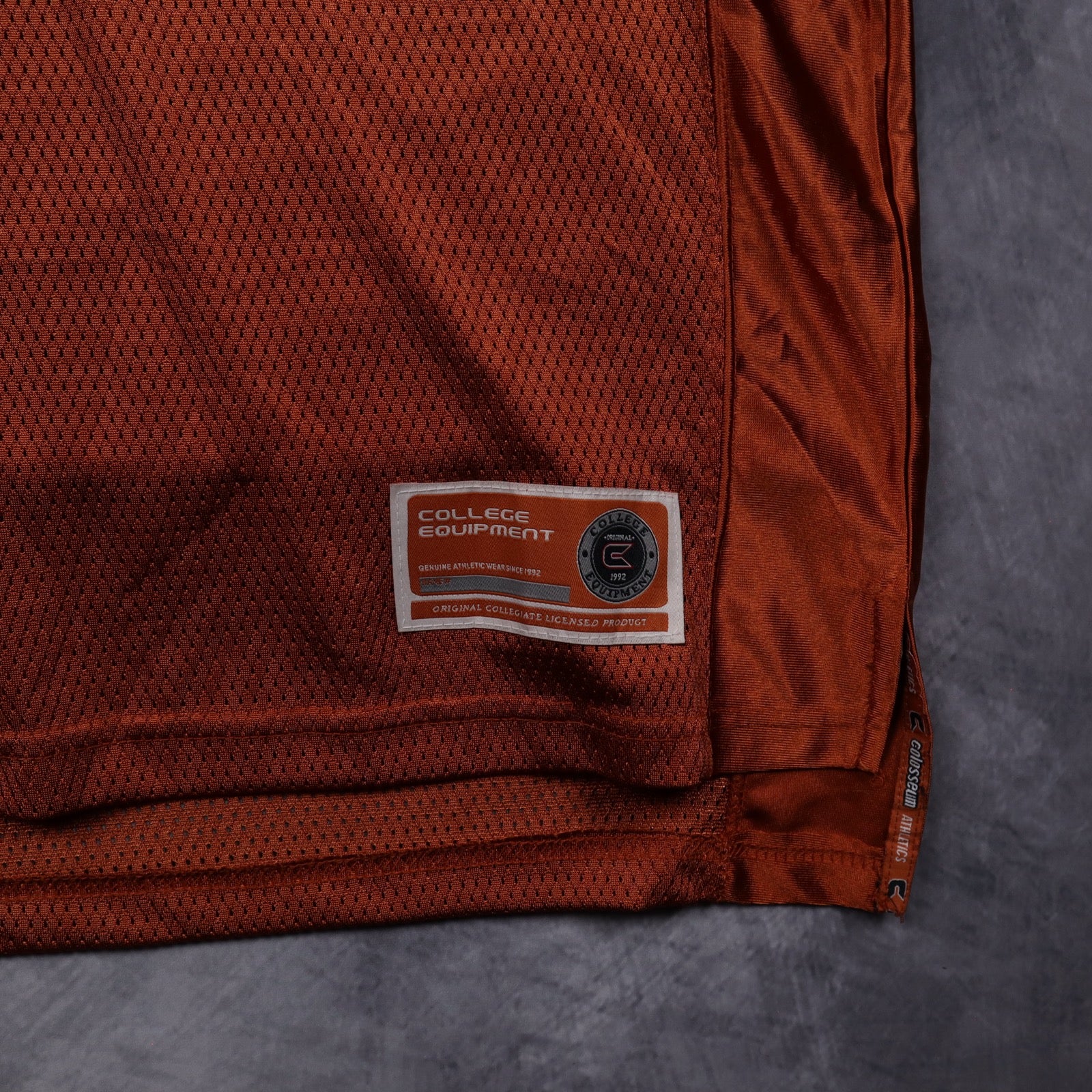00s Burnt Orange Texas Longhorns #34 Colosseum Jersey 5883
